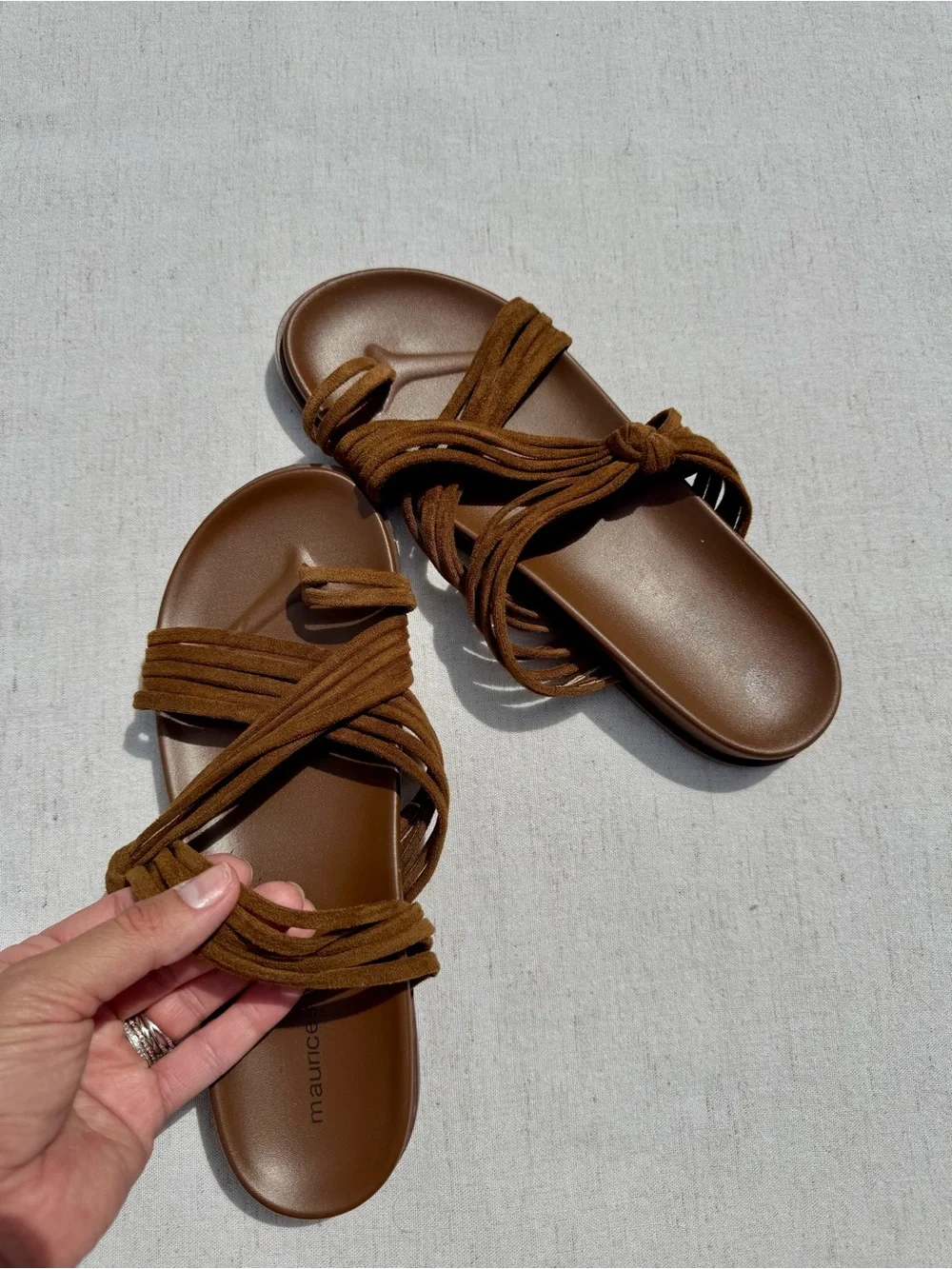 maurices strappy sandals